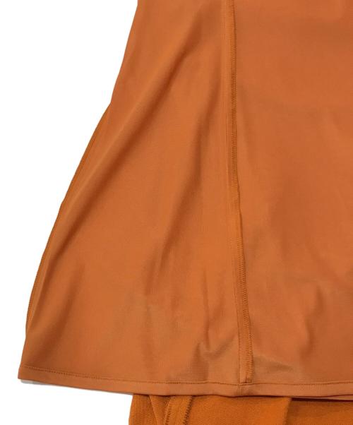 FOXEY（フォクシー）FOXEY (フォクシー) ノースリーブニットワンピース オレンジ サイズ:38の古着・服飾アイテム