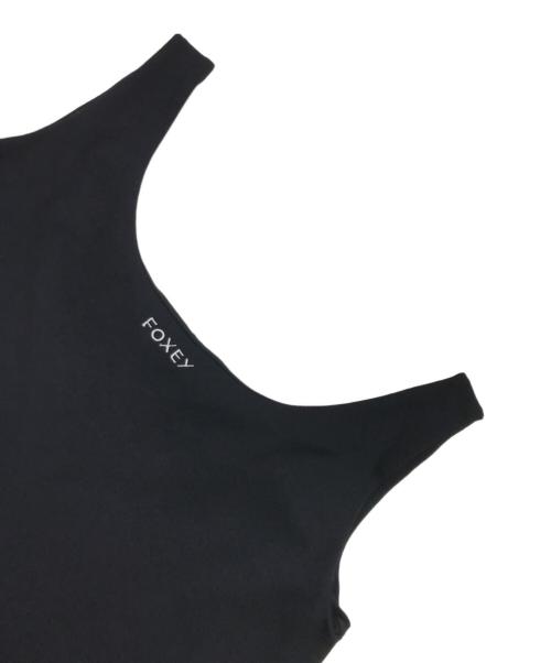 FOXEY（フォクシー）FOXEY (フォクシー) ノースリーブワンピース ネイビー サイズ:38の古着・服飾アイテム