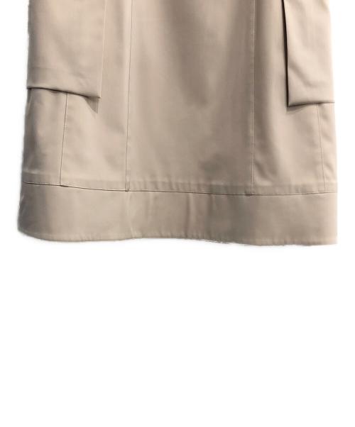 FOXEY NEWYORK（フォクシーニューヨーク）FOXEY NEWYORK (フォクシーニューヨーク) ノースリーブワンピース ベージュ サイズ:40の古着・服飾アイテム