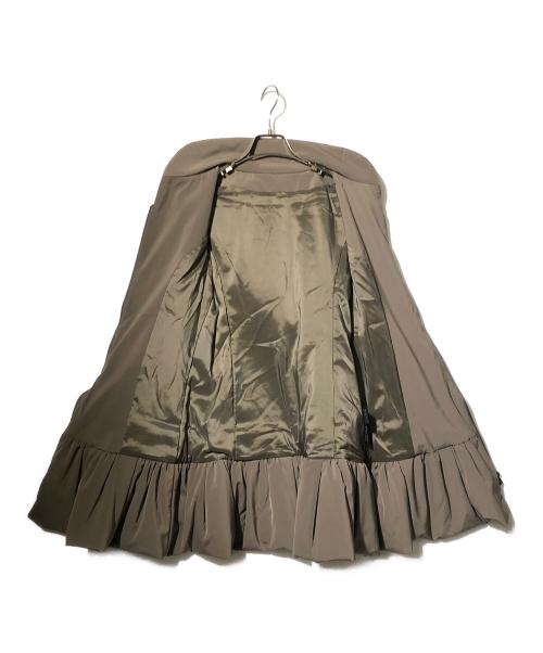 FOXEY NEWYORK（フォクシーニューヨーク）FOXEY NEWYORK (フォクシーニューヨーク) ブリリアントコート ブラウン サイズ:38の古着・服飾アイテム