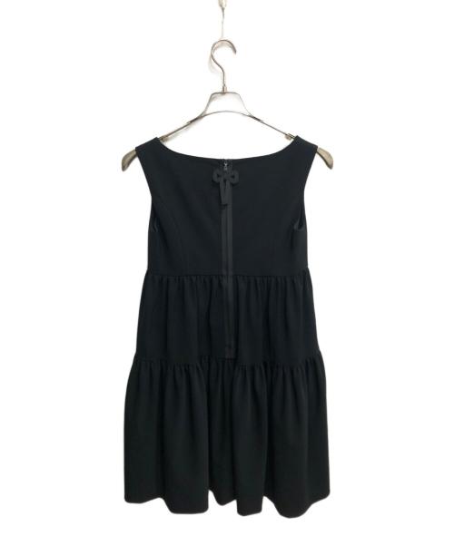 FOXEY NEWYORK（フォクシーニューヨーク）FOXEY NEWYORK (フォクシーニューヨーク) レディエンパイアワンピース ブラック サイズ:40の古着・服飾アイテム