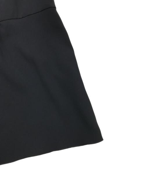 FOXEY NEWYORK（フォクシーニューヨーク）FOXEY NEWYORK (フォクシーニューヨーク) 半袖ワンピース ブラック サイズ:38の古着・服飾アイテム