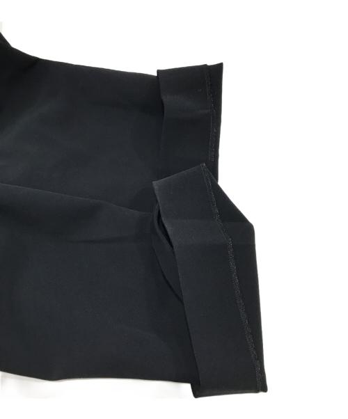 FOXEY NEWYORK（フォクシーニューヨーク）FOXEY NEWYORK (フォクシーニューヨーク) ストレッチ８分袖ドレス ブラック サイズ:38の古着・服飾アイテム