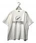 WE11DONE（ウェルダン）の古着「Rhinestoned We11done Logo Tシャツ」｜ホワイト