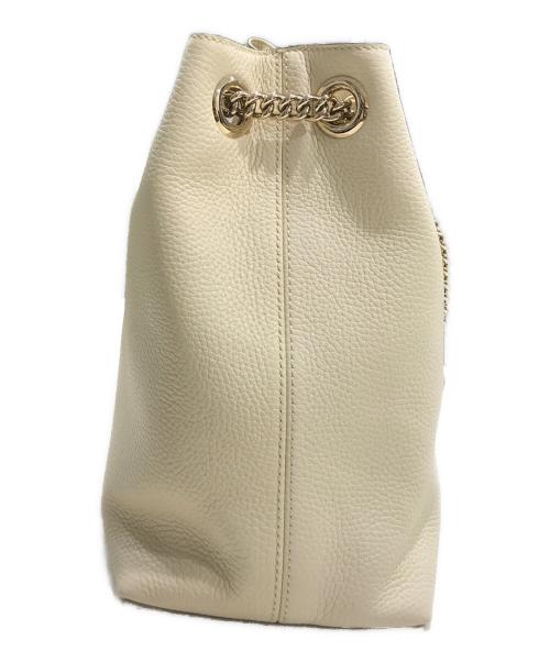 GUCCI（グッチ）GUCCI (グッチ) ソーホー インターロッキングG ショルダーバッグ/ アイボリーの古着・服飾アイテム