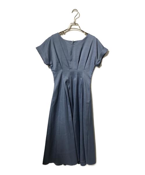 PROPORTION BODY DRESSING（プロポーションボディドレッシング）PROPORTION BODY DRESSING (プロポーションボディドレッシング) ウエストタックワンピース ブルー サイズ:PSの古着・服飾アイテム