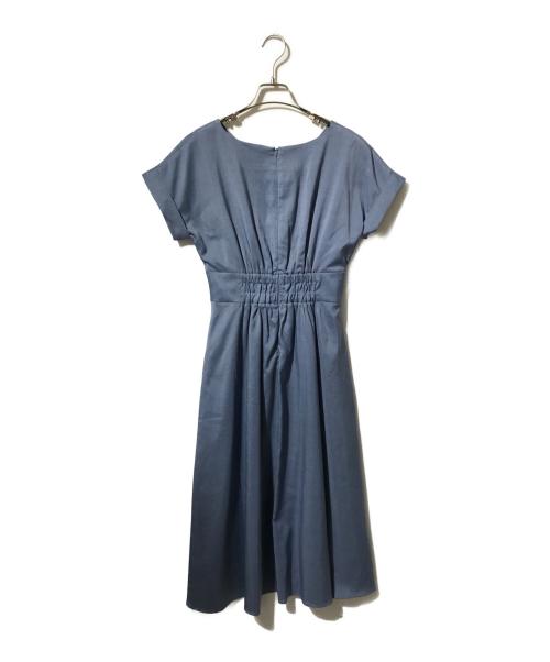 PROPORTION BODY DRESSING（プロポーションボディドレッシング）PROPORTION BODY DRESSING (プロポーションボディドレッシング) ウエストタックワンピース ブルー サイズ:PSの古着・服飾アイテム