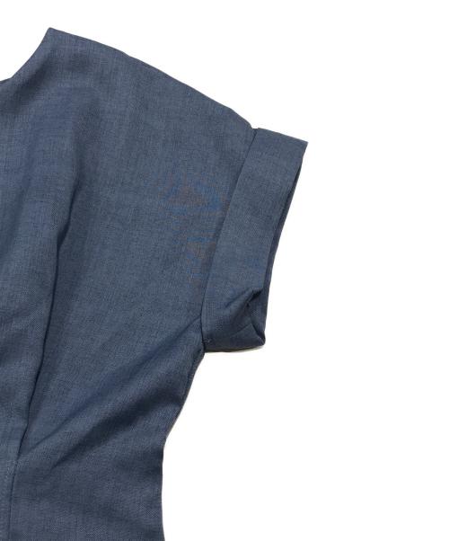 PROPORTION BODY DRESSING（プロポーションボディドレッシング）PROPORTION BODY DRESSING (プロポーションボディドレッシング) ウエストタックワンピース ブルー サイズ:PSの古着・服飾アイテム