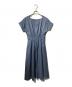 PROPORTION BODY DRESSING (プロポーションボディドレッシング) ウエストタックワンピース ブルー サイズ:PS：6000円