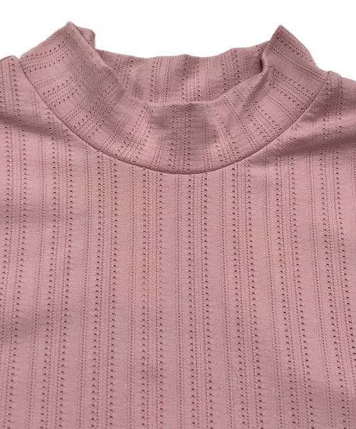 alo yoga（アローヨガ）alo yoga (アローヨガ) 半袖カットソー ピンク サイズ:sの古着・服飾アイテム