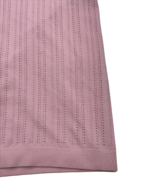alo yoga（アローヨガ）alo yoga (アローヨガ) 半袖カットソー ピンク サイズ:sの古着・服飾アイテム