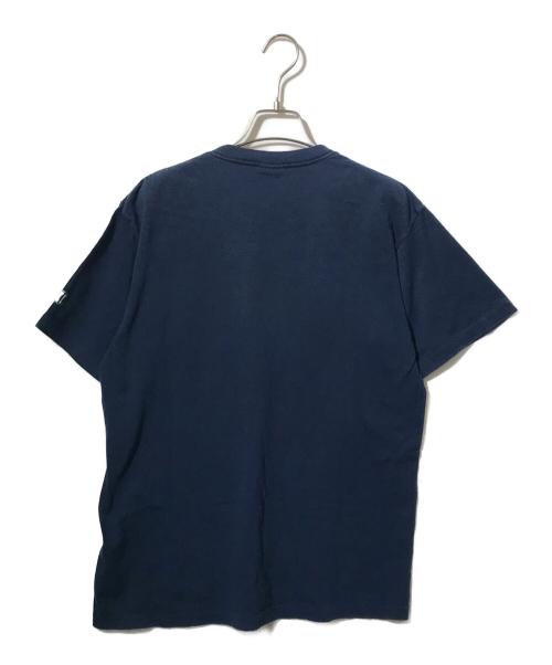 stussy（ステューシー）stussy (ステューシー) 90’S プリントTシャツ ネイビー サイズ:Ｍの古着・服飾アイテム