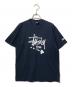 stussy（ステューシー）の古着「90’S プリントTシャツ」｜ネイビー