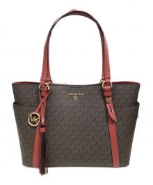 MICHAEL KORS（マイケルコース）の古着「モノグラムトートバッグ」｜ブラウン