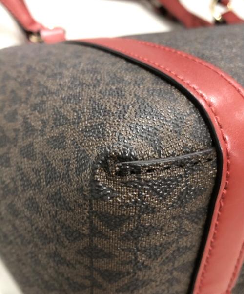 MICHAEL KORS（マイケルコース）MICHAEL KORS (マイケルコース) モノグラムトートバッグ ブラウンの古着・服飾アイテム