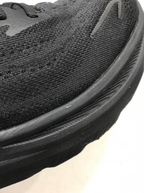 HOKA（ホカ）HOKA (ホカ) MENS CLIFTON 10 ローカットスニーカー ブラック サイズ:26.5cmの古着・服飾アイテム