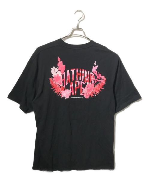 A BATHING APE（アベイシングエイプ）A BATHING APE (アベイシングエイプ) 半袖カットソー ブラック サイズ:ＸＬの古着・服飾アイテム