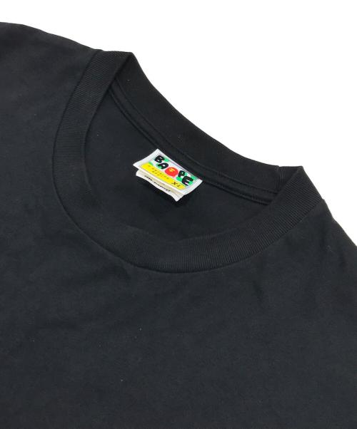 A BATHING APE（アベイシングエイプ）A BATHING APE (アベイシングエイプ) 半袖カットソー ブラック サイズ:ＸＬの古着・服飾アイテム