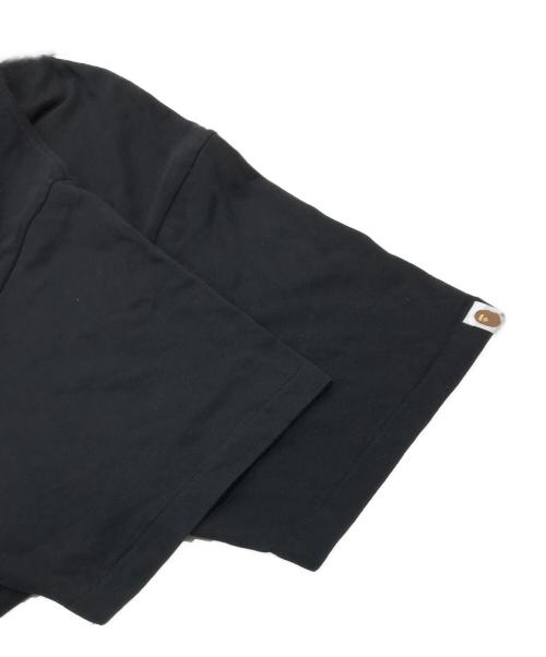 A BATHING APE（アベイシングエイプ）A BATHING APE (アベイシングエイプ) 半袖カットソー ブラック サイズ:ＸＬの古着・服飾アイテム