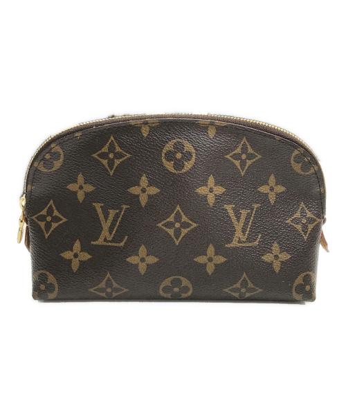 LOUIS VUITTON（ルイ ヴィトン）LOUIS VUITTON (ルイ ヴィトン) コスメポーチ ブラウンの古着・服飾アイテム