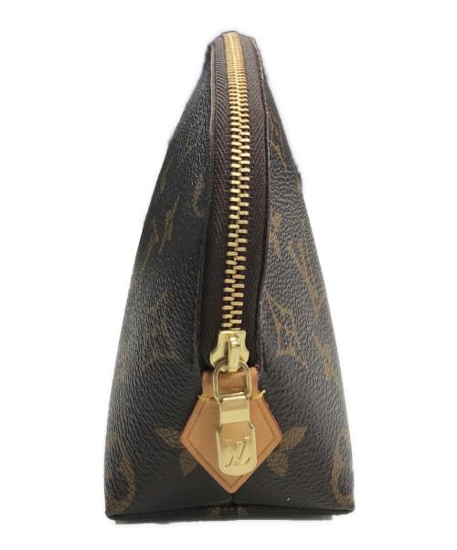 LOUIS VUITTON（ルイ ヴィトン）LOUIS VUITTON (ルイ ヴィトン) コスメポーチ ブラウンの古着・服飾アイテム