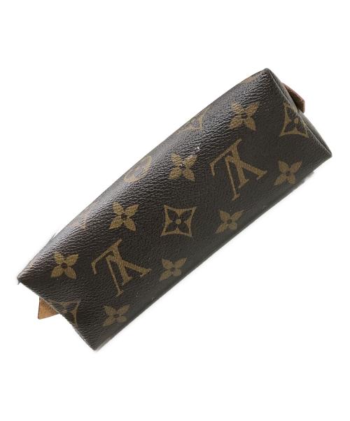 LOUIS VUITTON（ルイ ヴィトン）LOUIS VUITTON (ルイ ヴィトン) コスメポーチ ブラウンの古着・服飾アイテム
