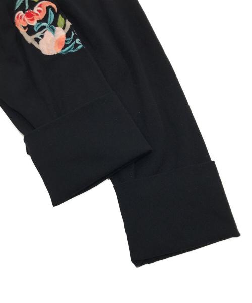 VIVIENNE TAM（ヴィヴィアンタム）VIVIENNE TAM (ヴィヴィアンタム) ジップカットソー ブラック サイズ:1の古着・服飾アイテム