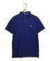 POLO RALPH LAUREN（ポロ・ラルフローレン）の古着「ポロシャツ」｜ブルー
