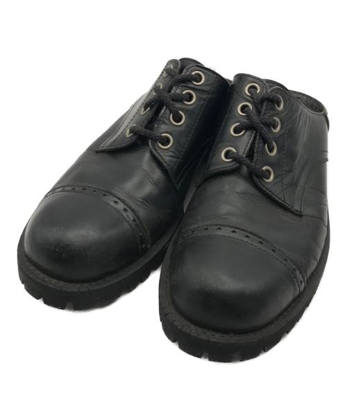 COMME des GARCONS tricot（コムデギャルソントリコ）COMME des GARCONS tricot (コムデギャルソントリコ) レーザーミュール ブラック サイズ:表記なしの古着・服飾アイテム