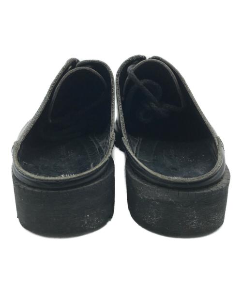COMME des GARCONS tricot（コムデギャルソントリコ）COMME des GARCONS tricot (コムデギャルソントリコ) レーザーミュール ブラック サイズ:表記なしの古着・服飾アイテム