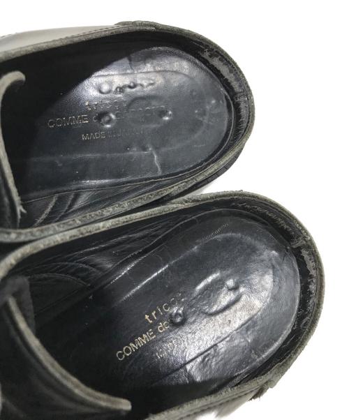 COMME des GARCONS tricot（コムデギャルソントリコ）COMME des GARCONS tricot (コムデギャルソントリコ) レーザーミュール ブラック サイズ:表記なしの古着・服飾アイテム