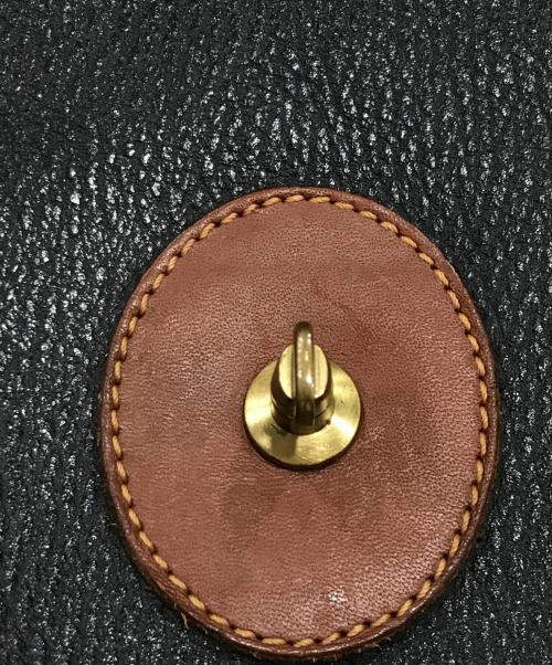 COACH（コーチ）COACH (コーチ) ショルダーバッグ ブラック×ブラウンの古着・服飾アイテム