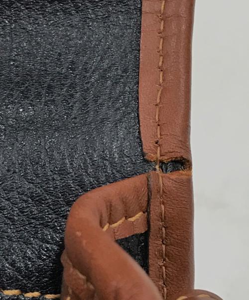 COACH（コーチ）COACH (コーチ) ショルダーバッグ ブラック×ブラウンの古着・服飾アイテム
