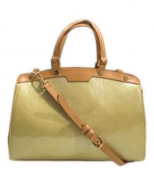 LOUIS VUITTON（ルイ ヴィトン）の古着「2WAYショルダーバッグ」｜ベージュ×ブラウン