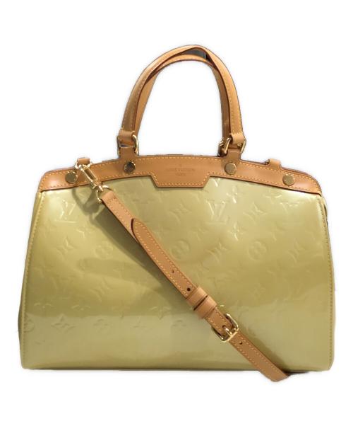LOUIS VUITTON（ルイ ヴィトン）LOUIS VUITTON (ルイ ヴィトン) 2WAYショルダーバッグ ベージュ×ブラウンの古着・服飾アイテム