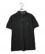 POLO RALPH LAURENポロ・ラルフローレン）の古着「ポロシャツ」｜ブラック