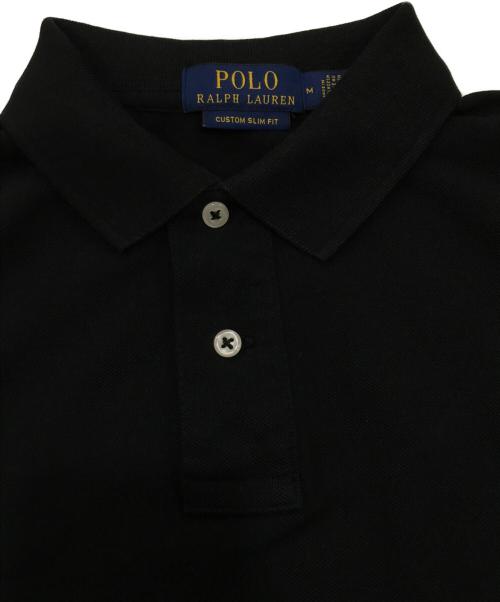 POLO RALPH LAUREN（ポロ・ラルフローレン）POLO RALPH LAUREN (ポロ・ラルフローレン) ポロシャツ ブラック サイズ:Mの古着・服飾アイテム