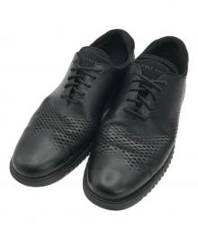 COLE HAAN（コールハーン）の古着「ゼログランド レーザー ウィング オックスフォード」｜ブラック