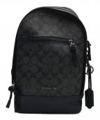 COACHコーチ）の古着「ボディーバッグ」｜ネイビー×グレー