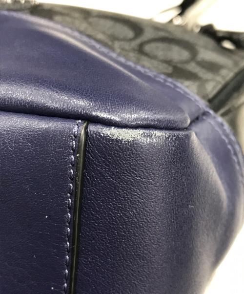 COACH（コーチ）COACH (コーチ) ボディーバッグ ネイビー×グレーの古着・服飾アイテム