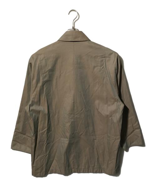 bractment（ブラクトメント）bractment (ブラクトメント) シャンブレーギャバジン カバーオール 玉虫色 サイズ:38の古着・服飾アイテム