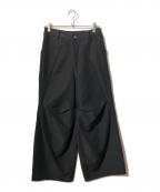 COMMON/DIVISORコモンディヴァイザー）の古着「変形ワイドパンツ」｜ブラック