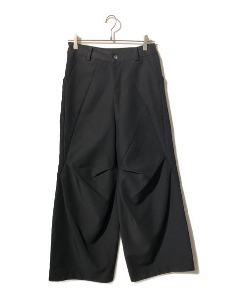 COMMON/DIVISOR（コモンディヴァイザー）COMMON/DIVISOR (コモンディヴァイザー) 変形ワイドパンツ ブラック サイズ:1の古着・服飾アイテム