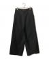 COMMON/DIVISOR (コモンディヴァイザー) 変形ワイドパンツ ブラック サイズ:1：15000円