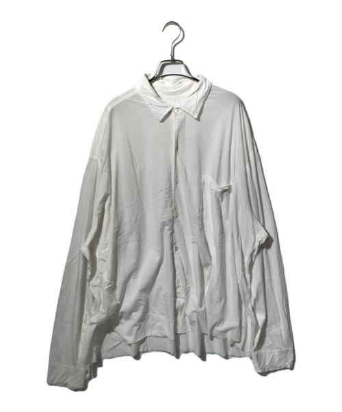 KANEMASA PHIL.（カネマサフィル）KANEMASA PHIL. (カネマサフィル) 46G ARTISAN SHIRT ホワイト サイズ:Ｌの古着・服飾アイテム