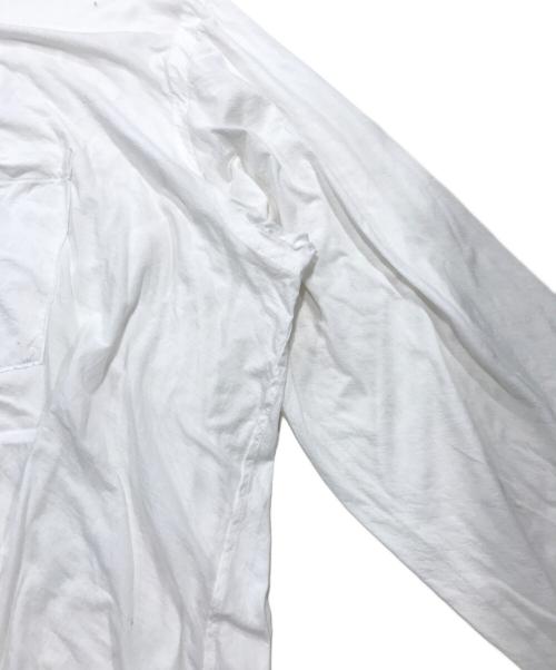 KANEMASA PHIL.（カネマサフィル）KANEMASA PHIL. (カネマサフィル) 46G ARTISAN SHIRT ホワイト サイズ:Ｌの古着・服飾アイテム