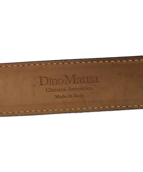 Dino Mattia（ディノマティア）Dino Mattia (ディノマティア) レザーベルト ブラックの古着・服飾アイテム