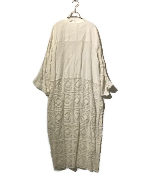 R'IAM-Plage（リアムプラージュ）R'IAM-Plage (リアムプラージュ) レースロングワンピース ホワイト サイズ:38の古着・服飾アイテム
