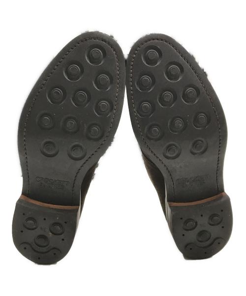 Crockett & Jones（クロケット＆ジョーンズ）Crockett & Jones (クロケット＆ジョーンズ) CHILTERN スウェードチャッカブーツ ブラウン サイズ:7Eの古着・服飾アイテム