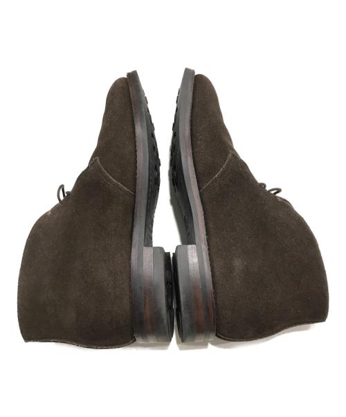 Crockett & Jones（クロケット＆ジョーンズ）Crockett & Jones (クロケット＆ジョーンズ) CHILTERN スウェードチャッカブーツ ブラウン サイズ:7Eの古着・服飾アイテム